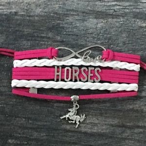 Horse Charm Bracelet, Horse Lovers Jewelry